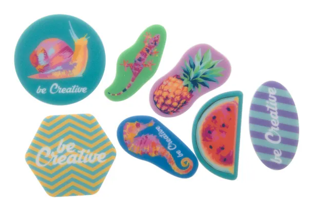 ColoBadge personalizirani bedž s magnetnom kopčom Bijela