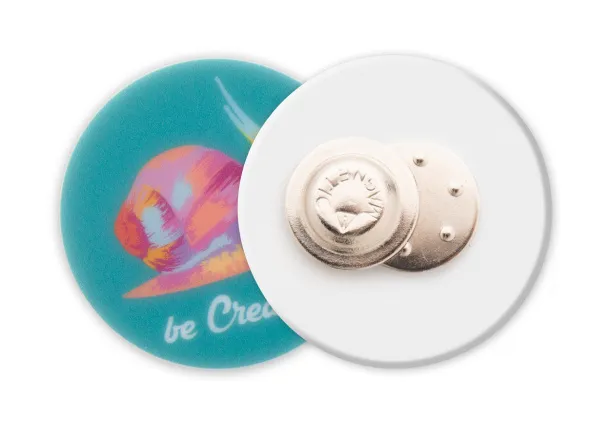 ColoBadge personalizirani bedž s magnetnom kopčom Bijela