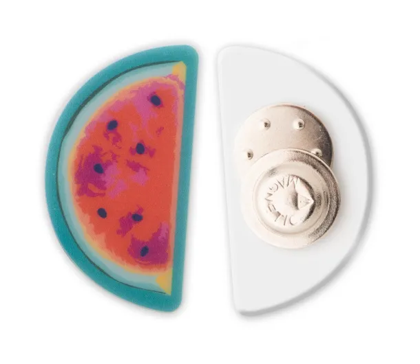 ColoBadge personalizirani bedž s magnetnom kopčom Bijela
