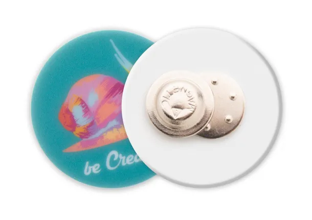 ColoBadge personalizirani bedž s magnetnom kopčom Bijela