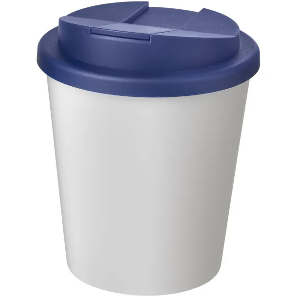 Americano Espresso® 250 ml tumbler with spill-proof lid - Unbranded White Blue