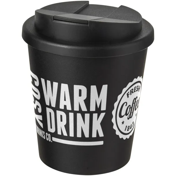 Americano Espresso® 250 ml tumbler with spill-proof lid Solid black