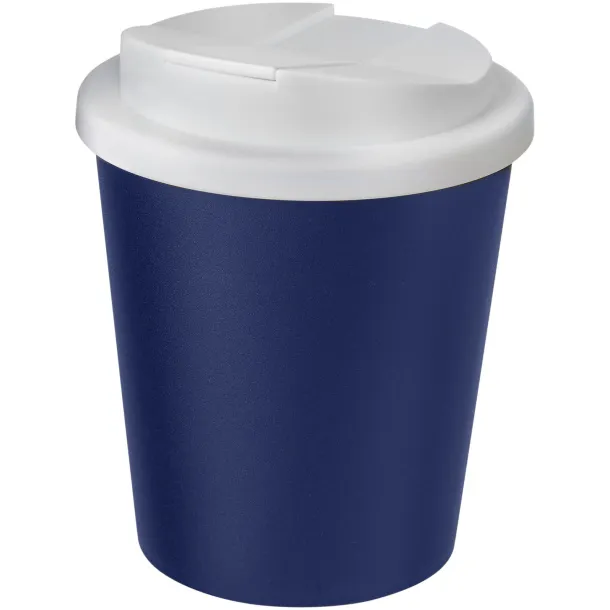 Americano Espresso® 250 ml tumbler with spill-proof lid Blue White