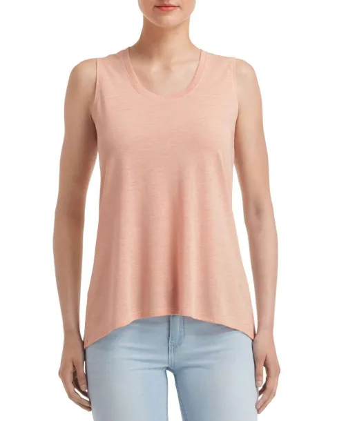  WOMEN'S FREEDOM SLEEVELESS TEE - Anvil Dusty Rose