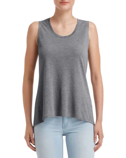  WOMEN'S FREEDOM SLEEVELESS TEE - Anvil Graphite Heather