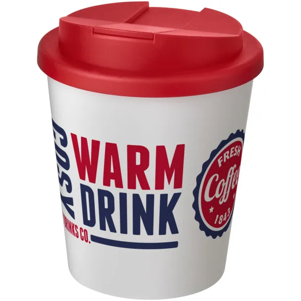 Americano Espresso® 250 ml tumbler with spill-proof lid White Red