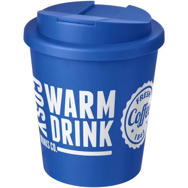 Americano Espresso® 250 ml tumbler with spill-proof lid - Unbranded Mid blue