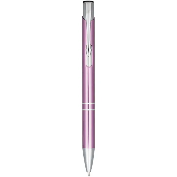 Moneta anodized aluminium click ballpoint pen Magenta