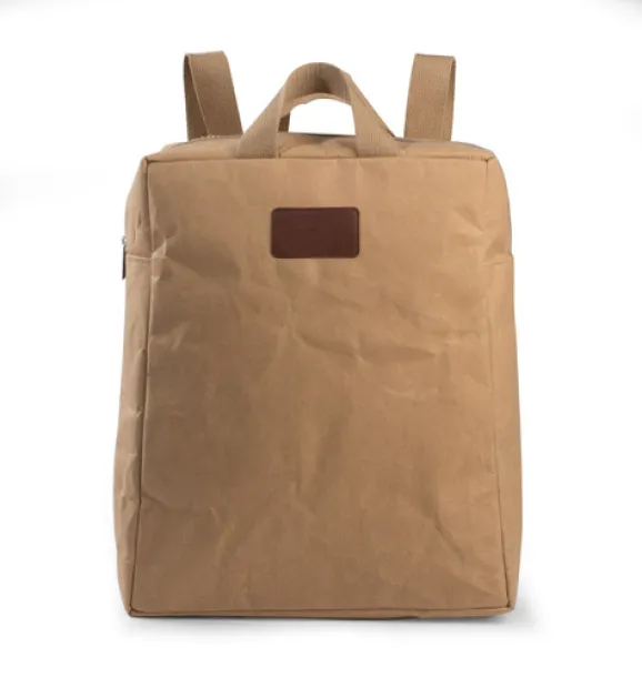 CHARTI Paper backpack Beige