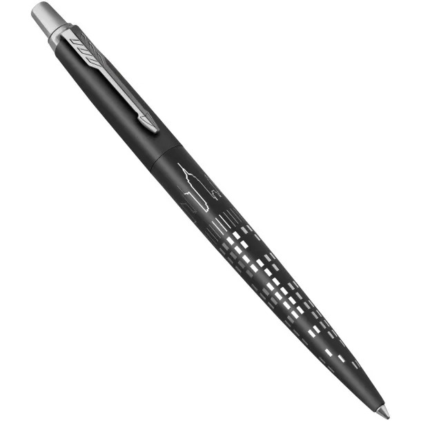 Parker Jotter SE Global Icons colour trim ballpoint pen - Parker Chrome