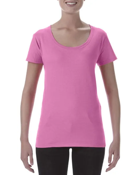  SOFTSTYLE® LADIES' DEEP SCOOP T-SHIRT - Gildan Azalea