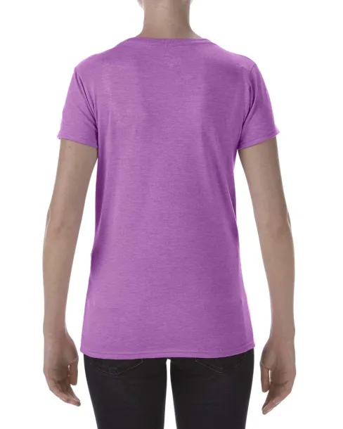  SOFTSTYLE® LADIES' DEEP SCOOP T-SHIRT - Gildan Heather Radiant Orchid