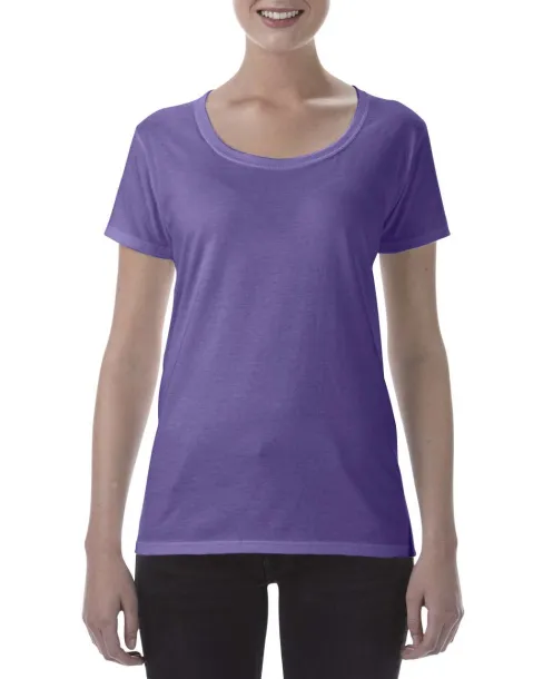  SOFTSTYLE® LADIES' DEEP SCOOP T-SHIRT - Gildan Heather Purple