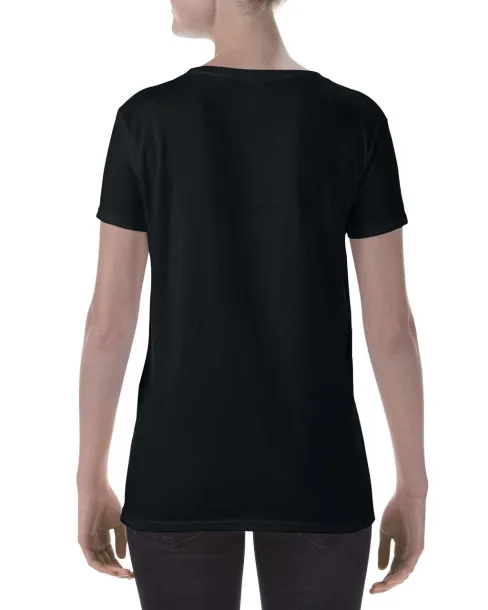  SOFTSTYLE® LADIES' DEEP SCOOP T-SHIRT - Gildan Black