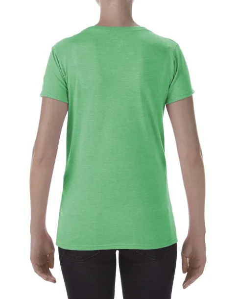  SOFTSTYLE® LADIES' DEEP SCOOP T-SHIRT - Gildan Heather Irish Green