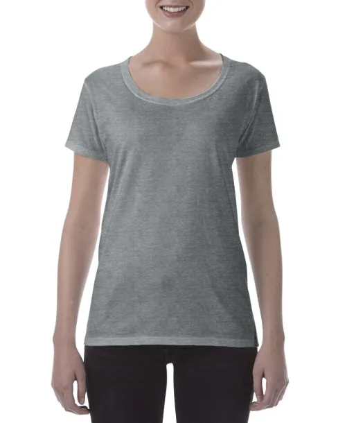  SOFTSTYLE® LADIES' DEEP SCOOP T-SHIRT - Gildan Graphite Heather