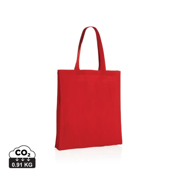  Impact AWARE™ Recycled cotton tote w/bottom, 145 g/m² - XD Collection Red 