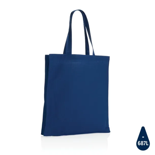  Impact AWARE™ Recycled cotton tote w/bottom, 145 g/m² - XD Collection blue 