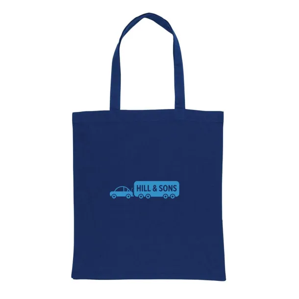  Impact AWARE™ Recycled cotton tote w/bottom, 145 g/m² - XD Collection blue 