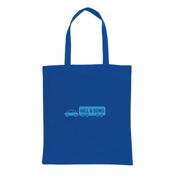  Impact AWARE™ Recycled cotton tote w/bottom, 145 g/m² - XD Collection blue 