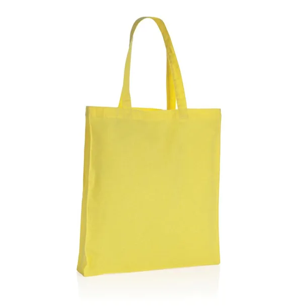  Impact AWARE™ Recycled cotton tote w/bottom, 145 g/m² - XD Collection Yellow 