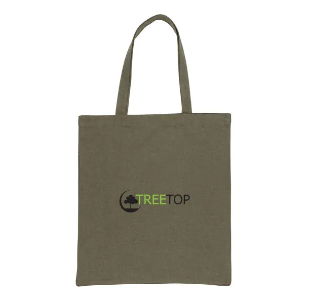  Impact AWARE™ Recycled cotton tote w/bottom, 145 g/m² - XD Collection Green 