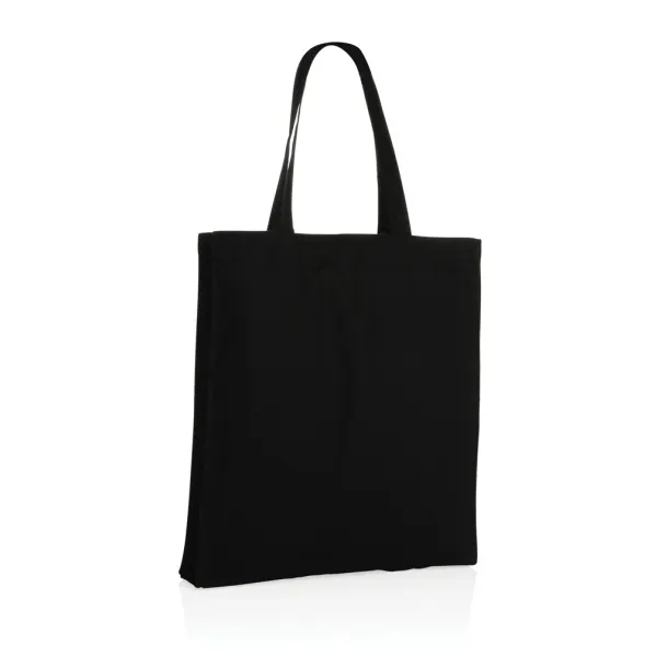  Impact AWARE™ Recycled cotton tote w/bottom, 145 g/m² - XD Collection Black 