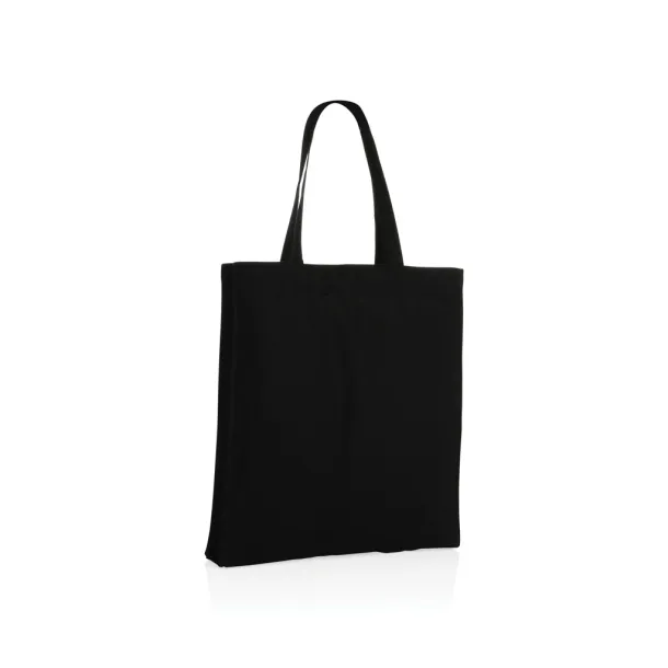  Impact AWARE™ Recycled cotton tote w/bottom, 145 g/m² - XD Collection Black 