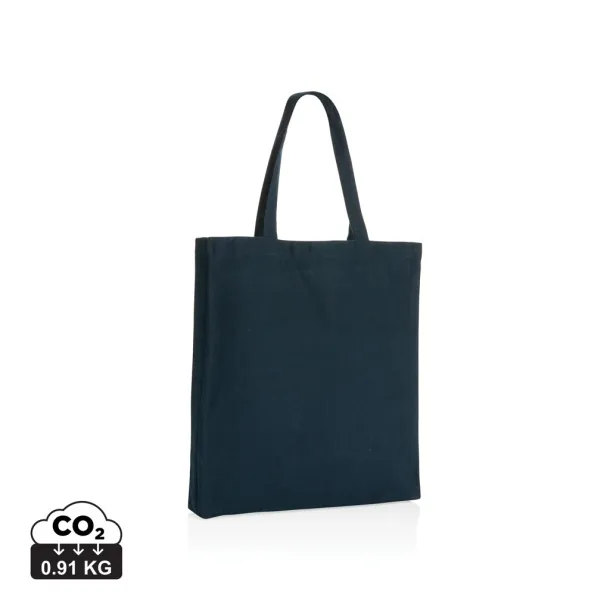  Impact AWARE™ Recycled cotton tote w/bottom, 145 g/m² - XD Collection Navy Blue 