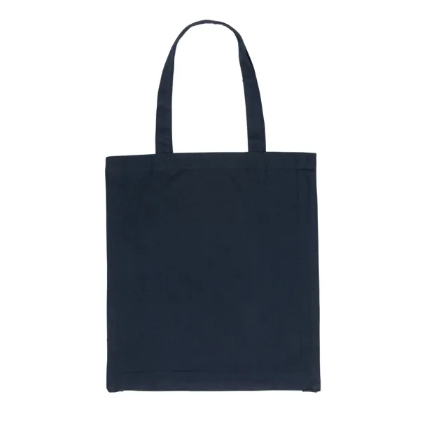  Impact AWARE™ Recycled cotton tote w/bottom, 145 g/m² - XD Collection Navy Blue 