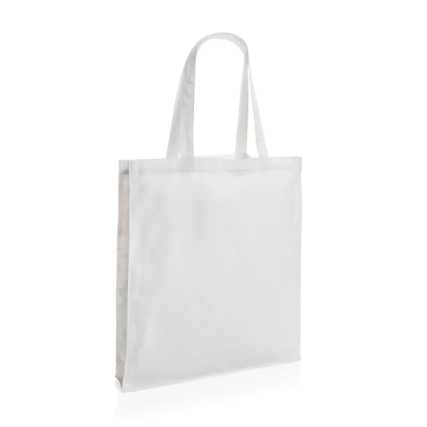  Impact AWARE™ Recycled cotton tote w/bottom, 145 g/m² - XD Collection White 