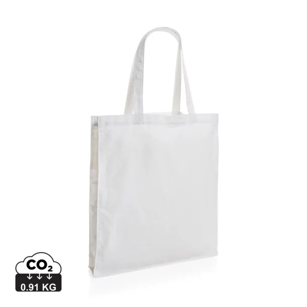  Impact AWARE™ Recycled cotton tote w/bottom, 145 g/m² - XD Collection White 