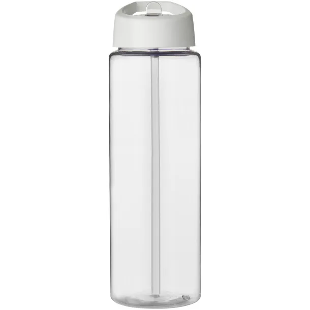 H2O Vibe 850 ml spout lid sport bottle - Unbranded White White