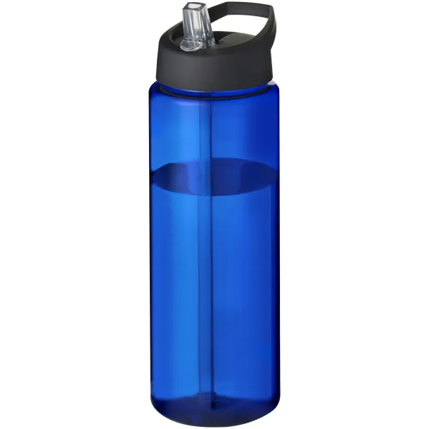 H2O Vibe 850 ml spout lid sport bottle Blue Solid black