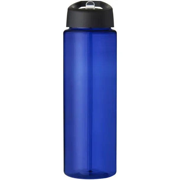 H2O Vibe 850 ml spout lid sport bottle Blue Solid black