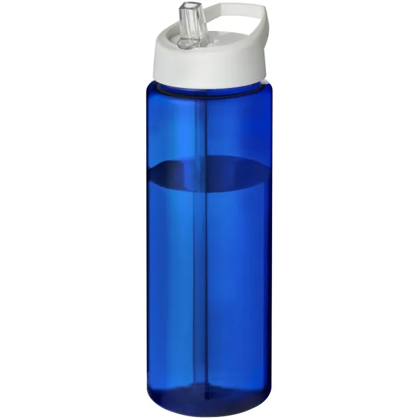 H2O Vibe 850 ml spout lid sport bottle Blue White