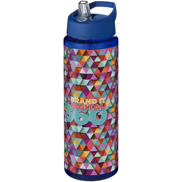 H2O Vibe 850 ml spout lid sport bottle Blue