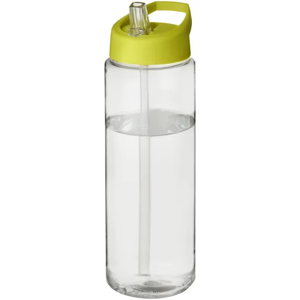 H2O Vibe 850 ml spout lid sport bottle - Unbranded White Lime