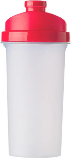  PP i PE protein shaker Talia, 700 ml Crvena