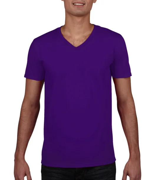  Gildan Mens Softstyle® V-Neck T-Shirt - Gildan Ljubičasta