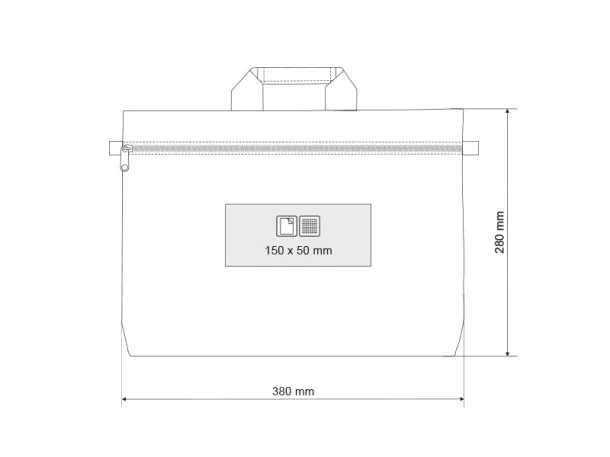 DOCUMENTO conference bag - BRUNO Black