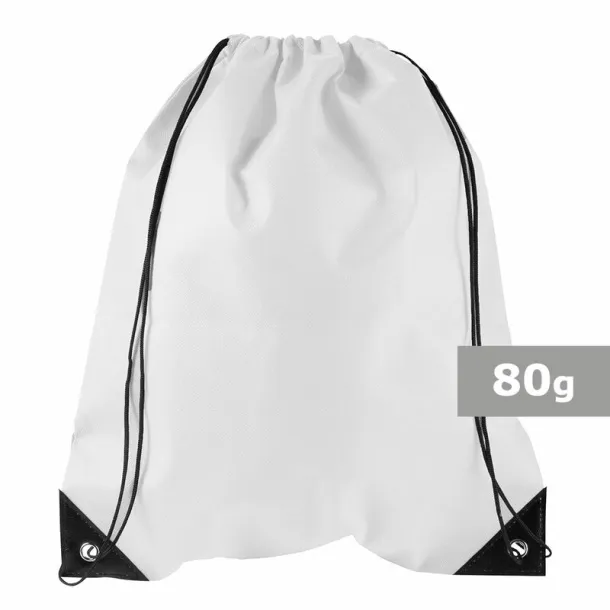  Drawstring bag white