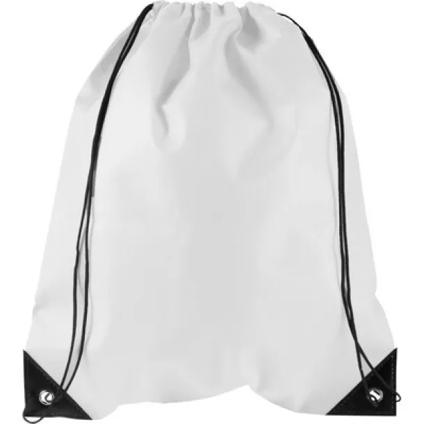  Drawstring bag white