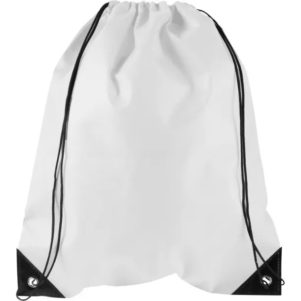  Drawstring bag white