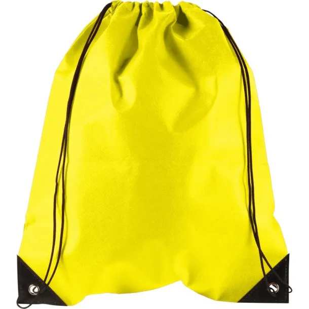  Drawstring bag yellow