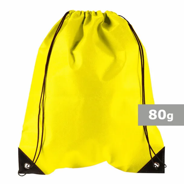  Drawstring bag yellow