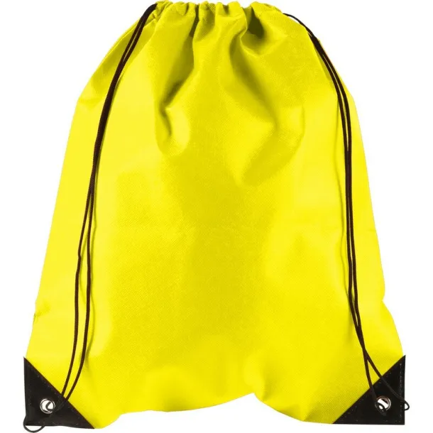  Drawstring bag yellow