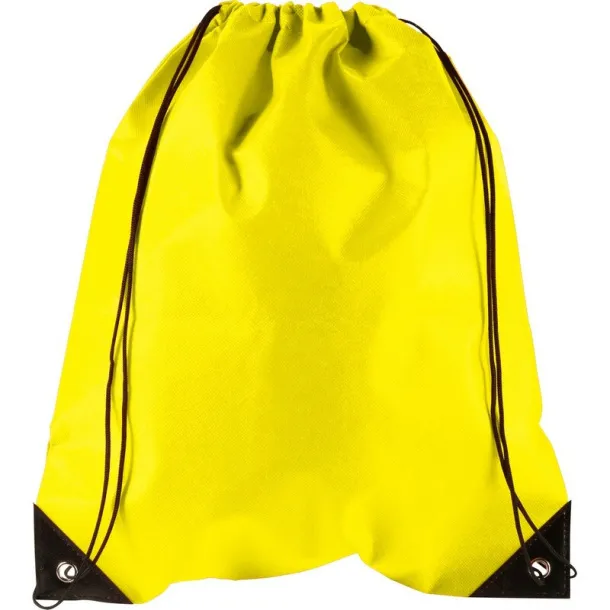  Drawstring bag yellow