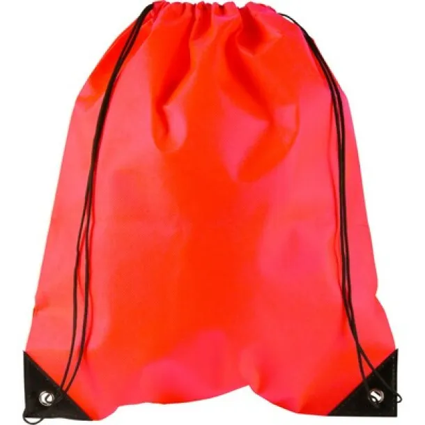  Drawstring bag red