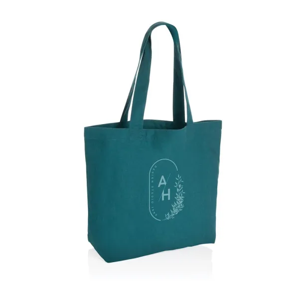  Impact AWARE™ recycled canvas shopper w/pocket 240 gsm - XD Collection 45533C 